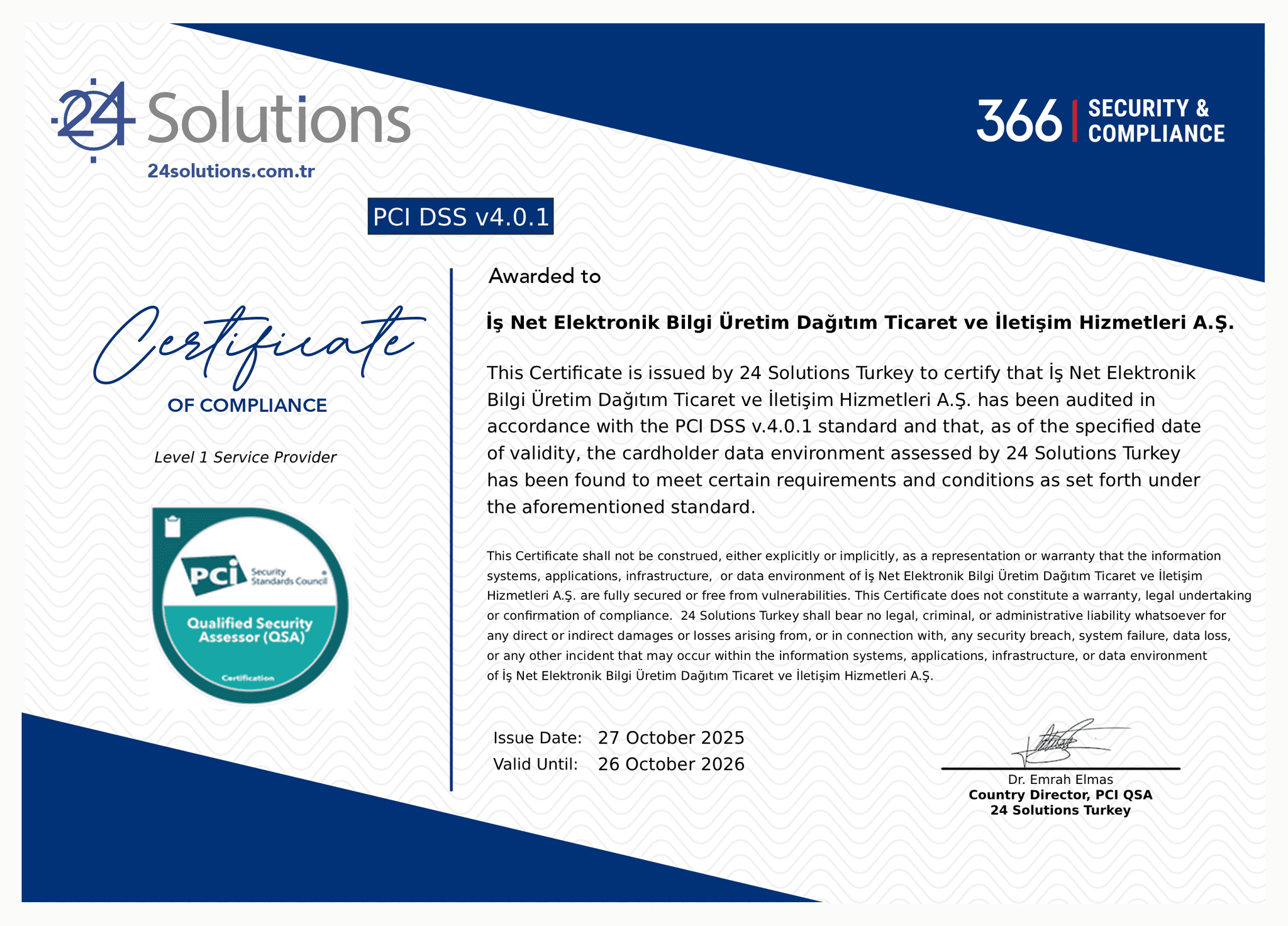 Ödeme Kartı Endüstrisi Veri Güvenliği Standardı